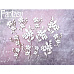 Чипборд "Вдали. Цветы 2820", 2,5х3,8 см (Fantasy)
