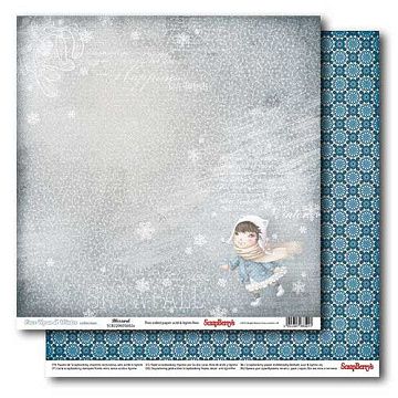 Бумага "Once Upon a Winter. Снег кружится" (ScrapBerry's)