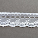 Кружево "Веточки", цвет белый, ширина 4,2 см, длина 0,9 м