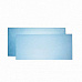 Заготовка для открытки двойная 9,5х21 см "Голубая" с конвертом (Лоза)