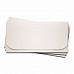 Набор заготовок для конвертов 6 с текстурой льна, цвет белый 3 шт (Лоза)