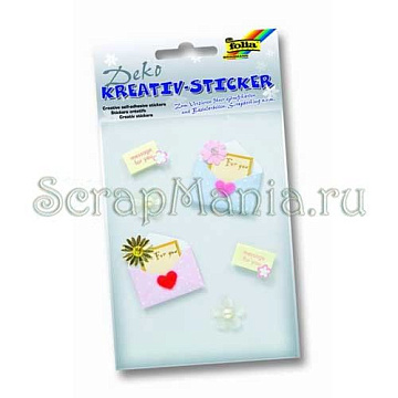 Наклейки объемные (3D) Конверты (Folia)
