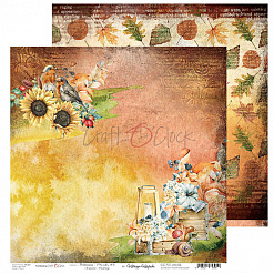 Бумага 30х30 см "Autumn moods 6" (CraftO'clock)