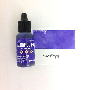 Чернила алкогольные "Amethyst", цвет фиолетовый (Ranger)