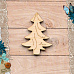 Деревянное украшение "Имбирное Рождество. Елочка" (ScrapMania)