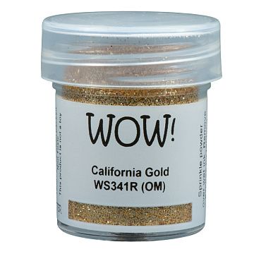 Пудра для эмбоссинга с глиттером "Калифорнийское золото" (WOW)