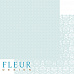 Бумага "Шебби Шик Базовая 2.0. Морской зеленый" (Fleur-design)
