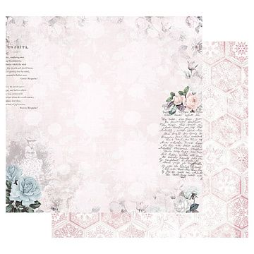 Бумага с фольгированием "Poetic rose. Waiting for the one" (Prima Marketing)
