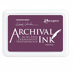 Водостойкая перманентная подушечка Archival Ink Thistle Чертополох (Ranger)
