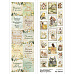 Лист с картинками 10х30 см "Сезон ромашек. Марки и карточки" (ScrapMania)