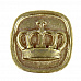 Акриловое украшение "Коронация", цвет золото