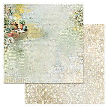 Бумага "Школьная жизнь. Биология" (ScrapMania)