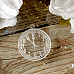 Акриловое украшение "Зеркальное. Часики", цвет прозрачный (LeoMammy)
