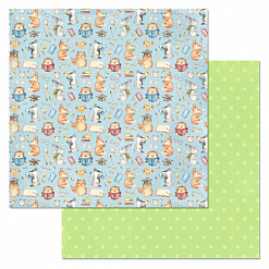 Бумага "Первоклашка. Урок" (ScrapMania)