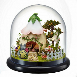 Набор для создания миниатюры под куполом "Сказочный лес", со светом