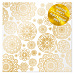 Пленка 30х30 см с фольгированием "Golden Napkins. Золотые салфетки" (Фабрика Декору)