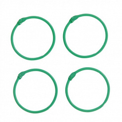Набор колец для альбома "Светло-зелёные", 45 мм