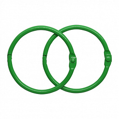 Набор колец для альбома "Зеленый", 40 мм
