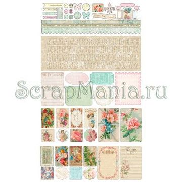 Большой набор наклеек "Это жизнь" (Melissa Frances)
