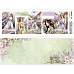 Лист с картинками 10х30 см "Весенний перезвон. Гармония с природой" (ScrapMania)