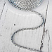 Шнур "Канат серебряный", диаметр 4 мм, длина 1 м (АртУзор)