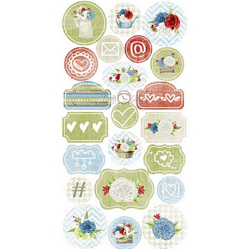 Набор вырубок "Home… Sweet home", 22 шт (CraftO'clock)