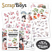 Набор бумаги 15х15 см "Japanese beauty. Для вырезания", 24 листа (ScrapBoys)