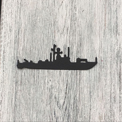 Нож "День Победы. Военный корабль", 2,3х7 см (ArtScrap)