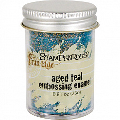 Пудра для эмбоссинга "Aged teal" (Stampendous)