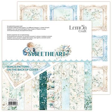 Набор бумаги 30х30 см "Sweetheart", 6 листов (Lemon Craft)