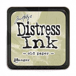 Штемпельная подушечка мини Distress Ink "Old Paper" (Ranger)