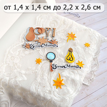 Нож "Школьная жизнь. Эврика", 1,6х3 см (ScrapMania)