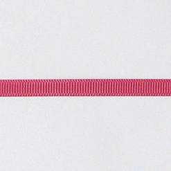 Лента репсовая светло-красная, ширина 0,6 см, длина 5,4 м 