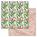Набор бумаги 20х20 см "Роскошный фламинго", 12 листов (ScrapMania)