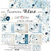 Набор бумаги 30х30 см "Forever blue", 6 листов (CraftO'Clock)