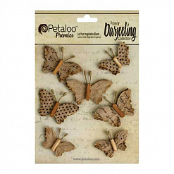Набор бумажных бабочек "Крафт" (Petaloo)