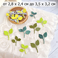 Нож "Веточки с маленькими листьями 3", 3,5х3,2 см (ScrapMania)