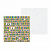 Набор бумаги 15х15 см "The Garden of Books", 24 листа  (Piatek13)