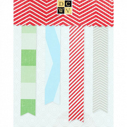 Набор заготовок для открыток с конвертами Stripes (DCWV)