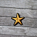Термонаклейка с вышивкой "Звезда"