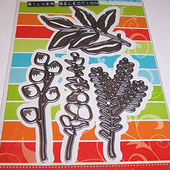 Набор ножей для вырубки и тиснения "Травы и листья" (Marianne design)