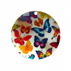 Набор украшений-подвесок "Радужные бабочки" (Астра)