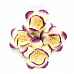 Набор цветов "Сакура, бело-фиолетовые", 4 шт (ScrapBerry's)