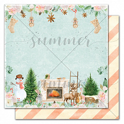 Бумага "Winter traditions. Home sweet home" (Summer Studio)