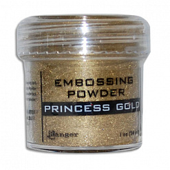 Пудра для эмбоссинга 30 мл, золото принцессы (Ranger Princess Gold)