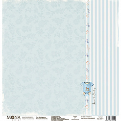 Набор бумаги 30х30 см "Мой мальчик", 11 листов (MonaDesign)