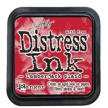 Штемпельная подушечка Distress Ink Lumberjack Plaid (Ranger)