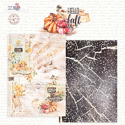 Набор бумаги А5 "Hello, Fall", 12 листов (DreamLight Studio)