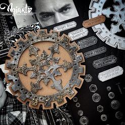 Нож "Базовые. Шестеренка", 13,5х13,5 см (AgiArt)