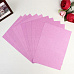 Набор бумаги на клеевой основе А4 "Блеск. Светло-розовый", 10 листов (АртУзор)